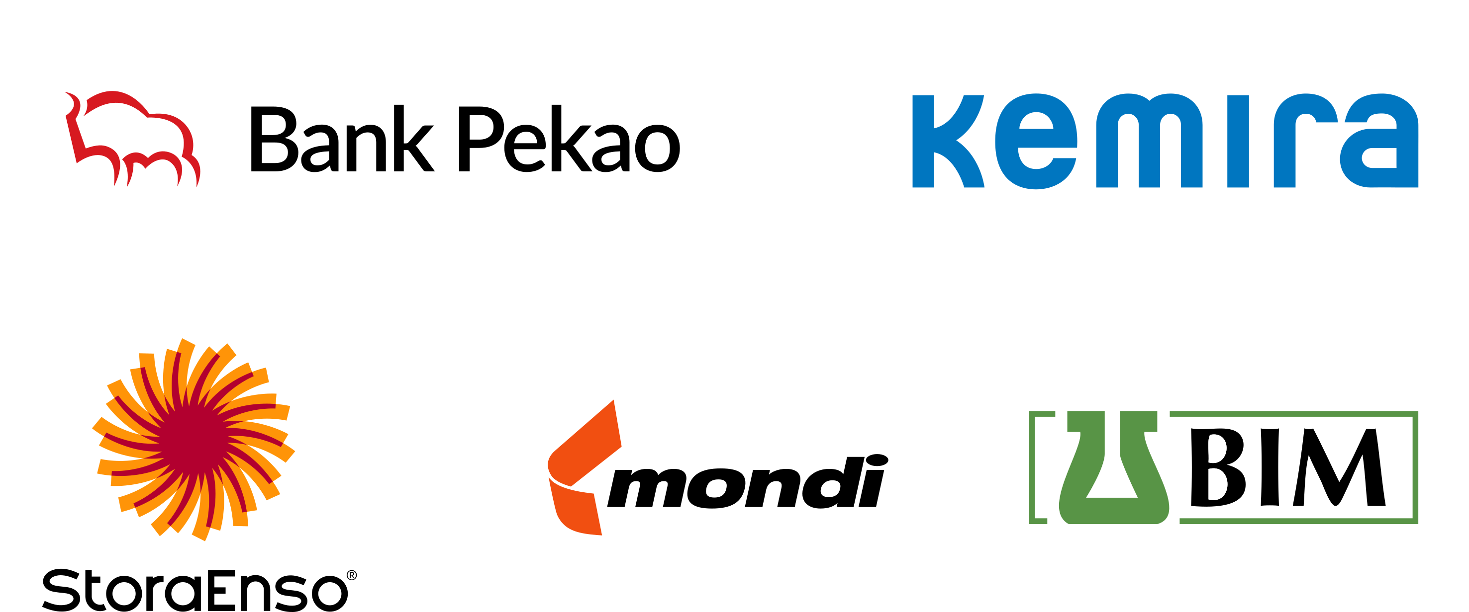 Sponsorzy: Bank Pekao, Kemira, Stora Enso, Mondi, BIM Kemi